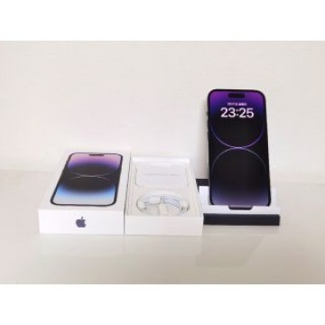 【美品】国内版SIMフリー iPhone14 Pro 256GB 　ディープパー