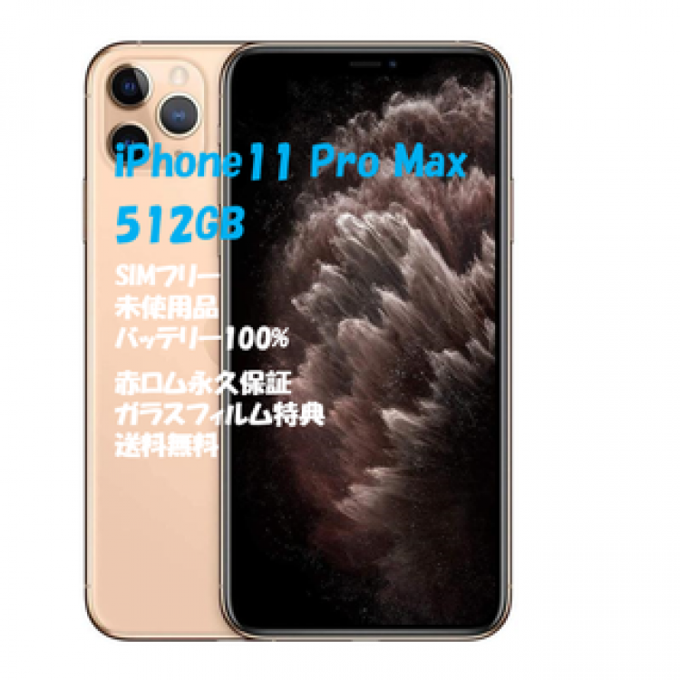 iPhone11ProMax 本体 512GB SIMフリー△