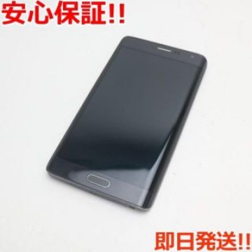 超美品 au SCL24 GALAXY Note Edge チャコールブラック