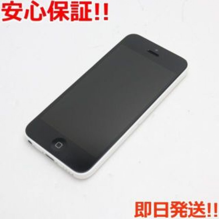 美品 DoCoMo iPhone5c 32GB ホワイト 白ロム