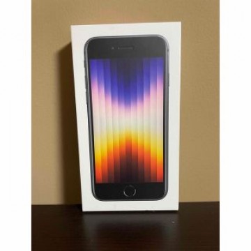 美品 iPhone SE 第3世代 ミッドナイト 64GB SIMフリー