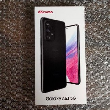 新品 Galaxy A53 5G オーサムブラック 128GB SIMフリー