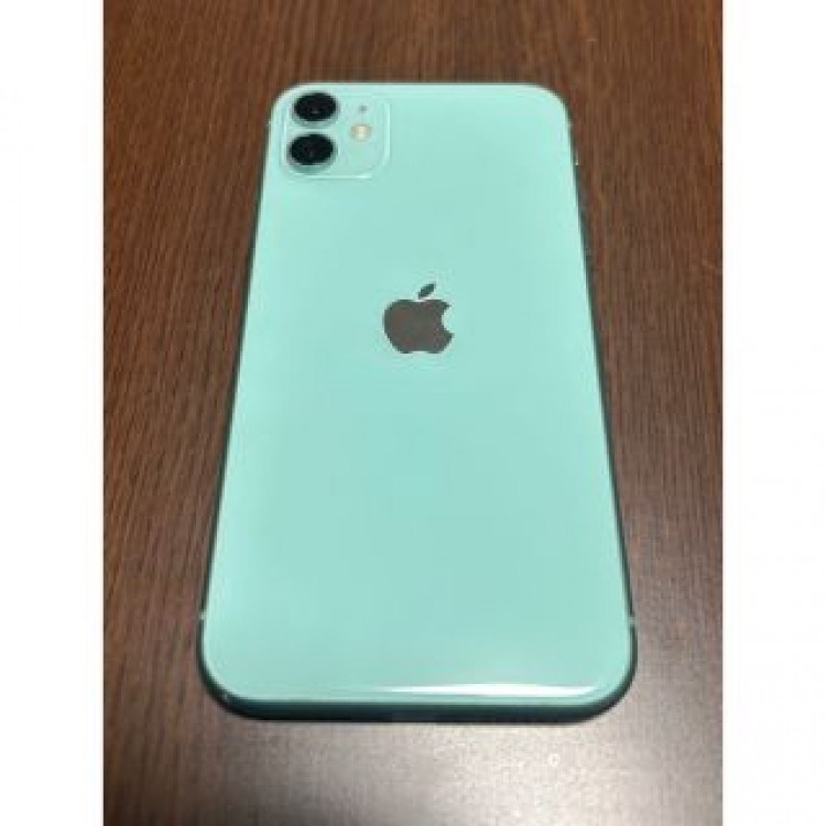 SIMロック解除 iPhone11  Apple au グリーン　128GB