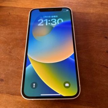 iPhone12mini 64GB ホワイト　SIMロック解除済