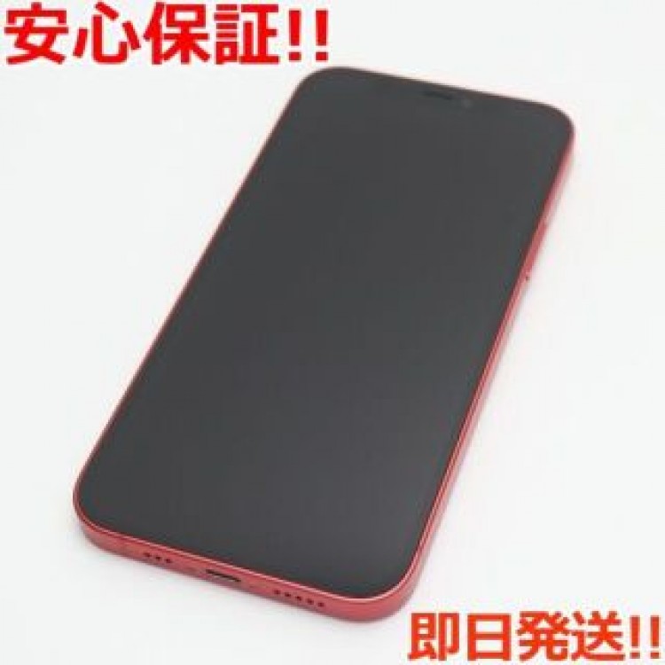 新品同様 SIMフリー iPhone12 256GB  レッド