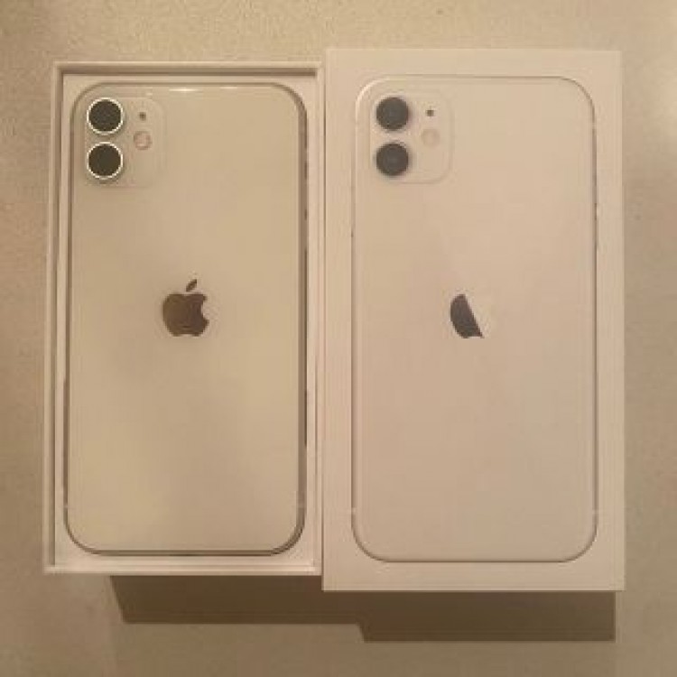 iPhone11 128GB simフリー ホワイト apple アップル