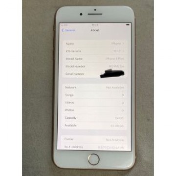 iPhone 8 Plus Gold 64 GB SIMフリー