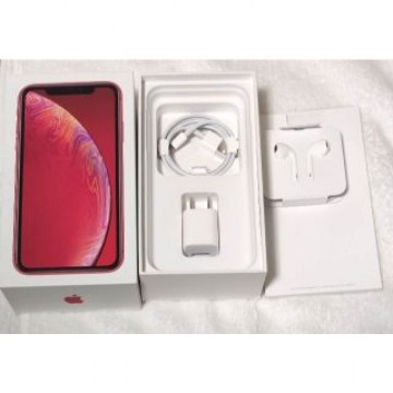 iPhone XR 64 Red SIMフリー 一括〇バッテリー100％+おまけ