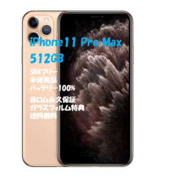 iPhone11ProMax 本体 512GB SIMフリー