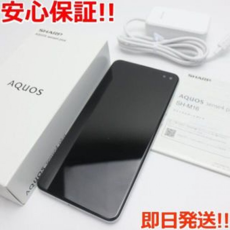 超美品 SIMフリー AQUOS sense4 plus SH-M16 ホワイト