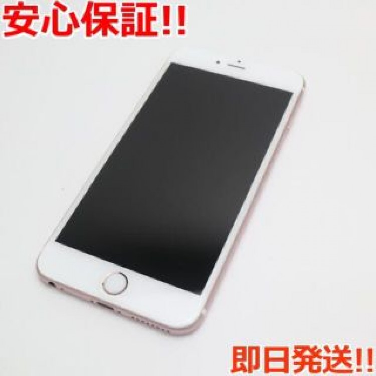 超美品 SIMフリー iPhone6S PLUS 64GBローズゴールド