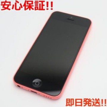 美品 au iPhone5c 32GB ピンク 白ロム