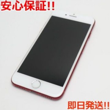 超美品 SIMフリー iPhone7 128GB レッド