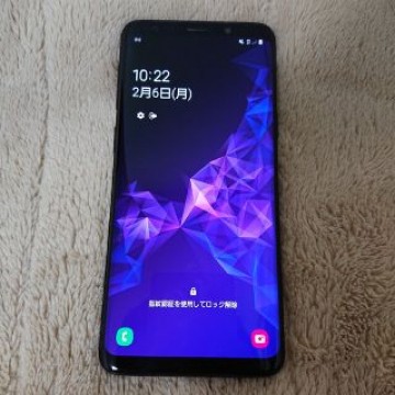Galaxy S9 SCV38 ブラック SIMロック解除済み 美品