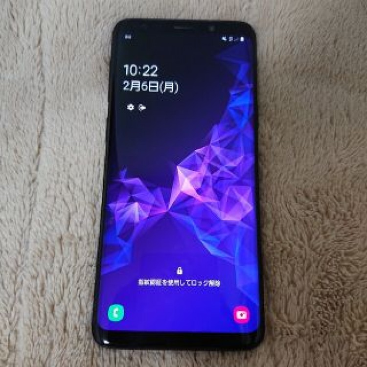 Galaxy S9 SCV38 ブラック SIMロック解除済み 美品