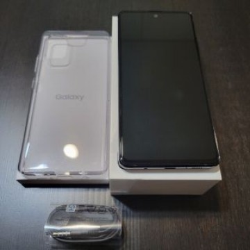 サムスン GALAXY a51 ブラック 128gb au