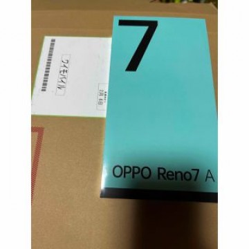 Oppo Reno 7A 新品　ブルー