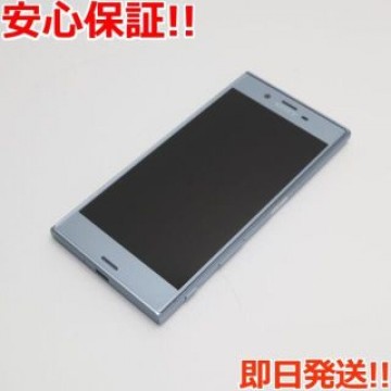 美品 au SOV35 Xperia XZs ブルー