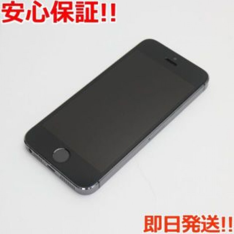 超美品 DoCoMo iPhone5s 16GB グレー ブラック