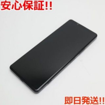 超美品 SOG01 Xperia 1 II ブラック  SIMロック解除済み