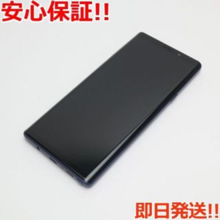 新品同様 SCV40 Galaxy Note9 オーシャンブルー