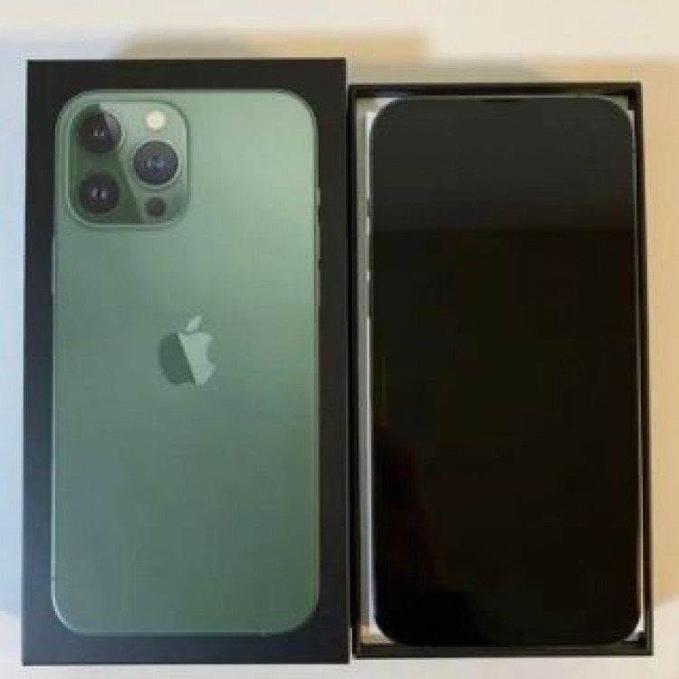 美品 iPhone13PROMAX 128GB グリーン SIMフリー