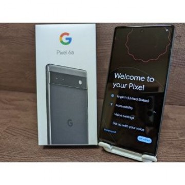 極美品 SIMフリー Pixel 6a チャコール　Charcoal 残債無し