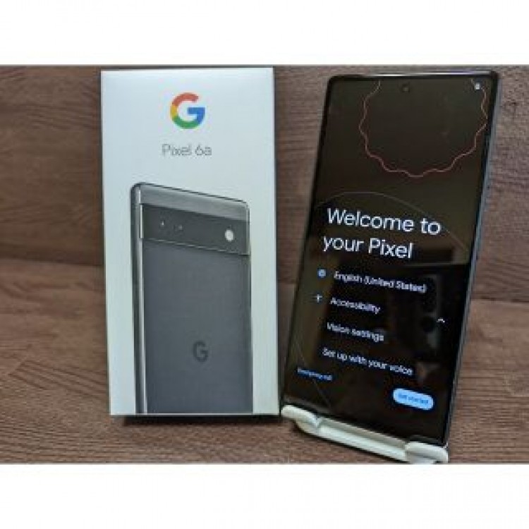 極美品 SIMフリー Pixel 6a チャコール　Charcoal 残債無し
