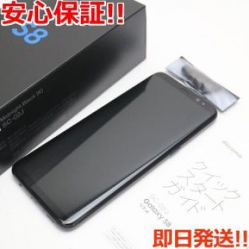 超美品 SC-02J Galaxy S8 ブラック 白ロム