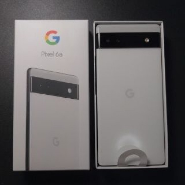 【通電確認のみ】Google Pixel 6a 128GB Chalk