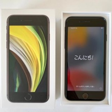 【超美品】iPhone SE2 本体 Black 64 GB au
