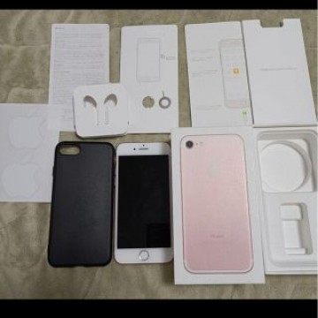 超美品　iPhone 7 Rose Gold 128 GB SIMフリー