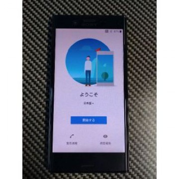 SONY Xperia X Compact SO-02J ブラック