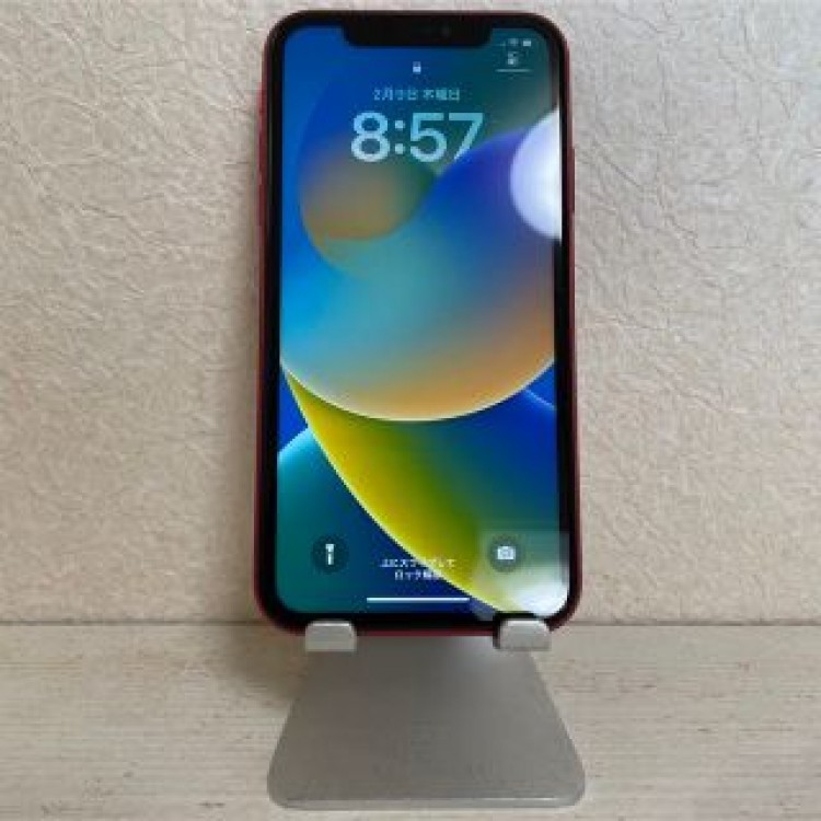 iPhone 11 64GB RED SIMフリー 未使用ケース 二点付き