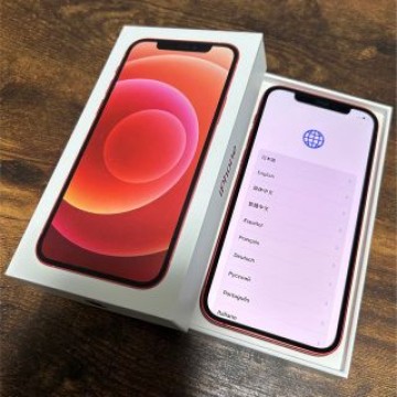 Apple iPhon12 64GB SIMフリー Red