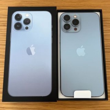 【美品】iPhone13 Pro Max 128GB シエラブルー SIMフリー