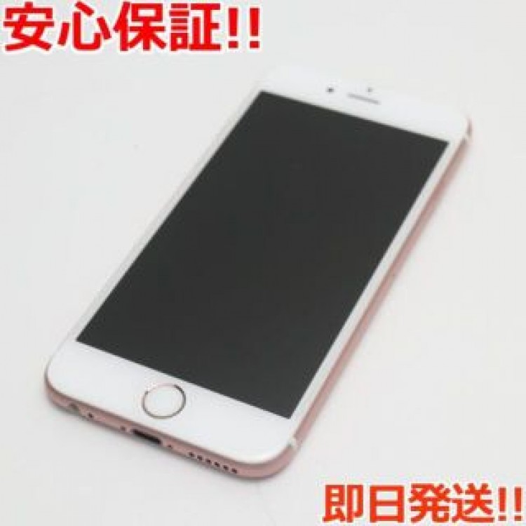 超美品 SIMフリー iPhone6S 32GB ローズゴールド
