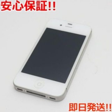 超美品 iPhone4S 16GB ホワイト 白ロム