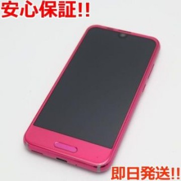 超美品 SHV41 ローズピンク 本体 白ロム