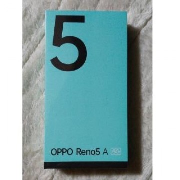 新品未開封品 納品書添付可 OPPO Reno5 A eSIM対応 アイスブルー