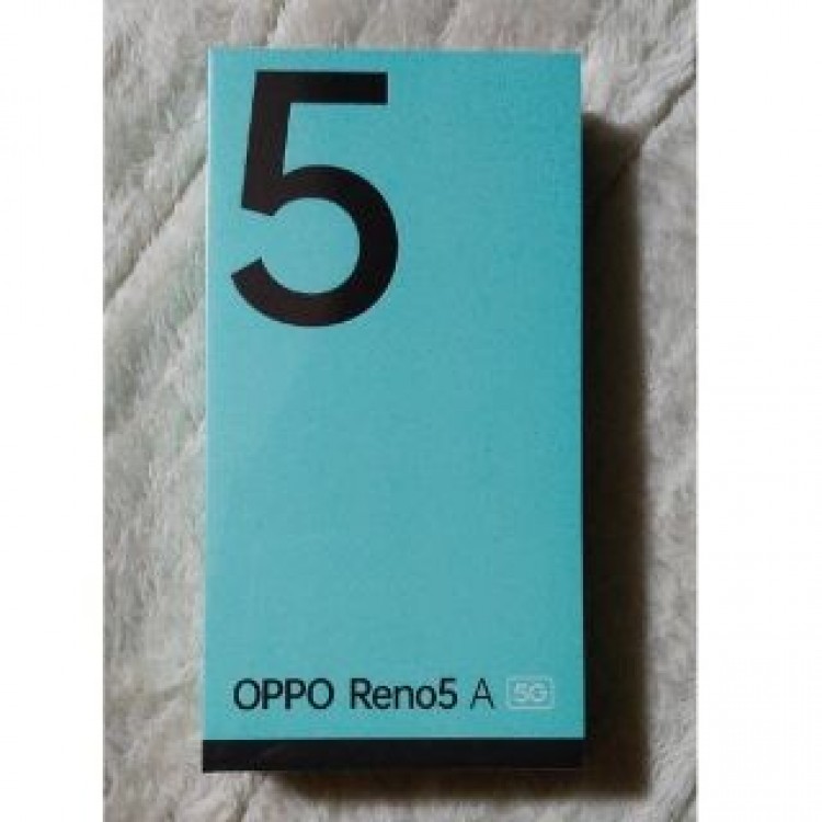 新品未開封品 納品書添付可 OPPO Reno5 A eSIM対応 アイスブルー