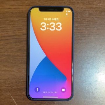美品 iPhone 12 mini Blue SIMフリー 64GB