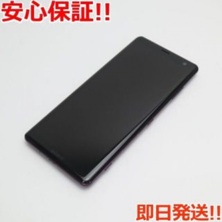 美品 SOV39 Xperia XZ3 ボルドーレッド