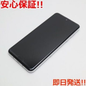 超美品 SHV44 AQUOS R3 プラチナホワイト