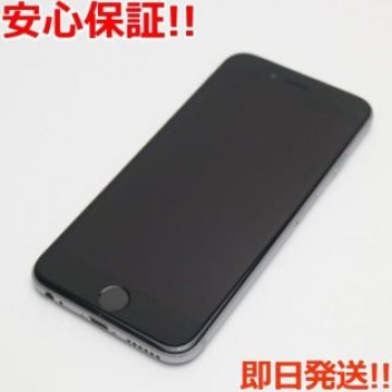 美品 au iPhone6 16GB スペースグレイ