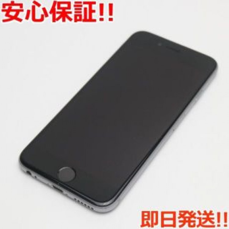 美品 au iPhone6 16GB スペースグレイ