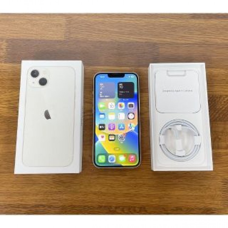 Apple iPhone13 128GB starlight 白 SIMフリー