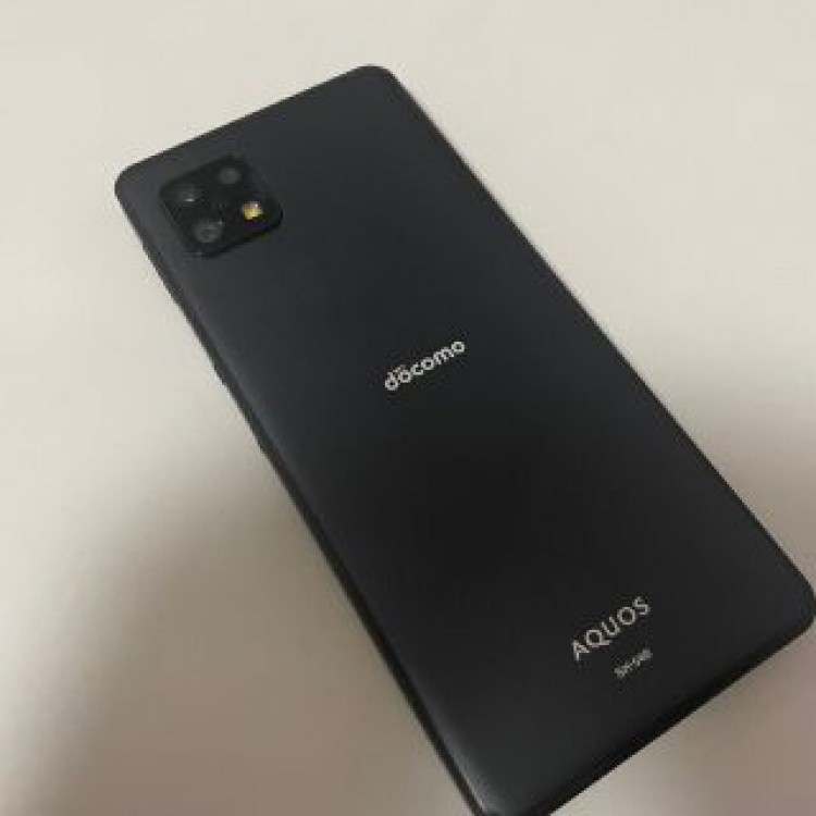 美品 docomo AQUOS sense6 SH-54B ブラック 本体のみ