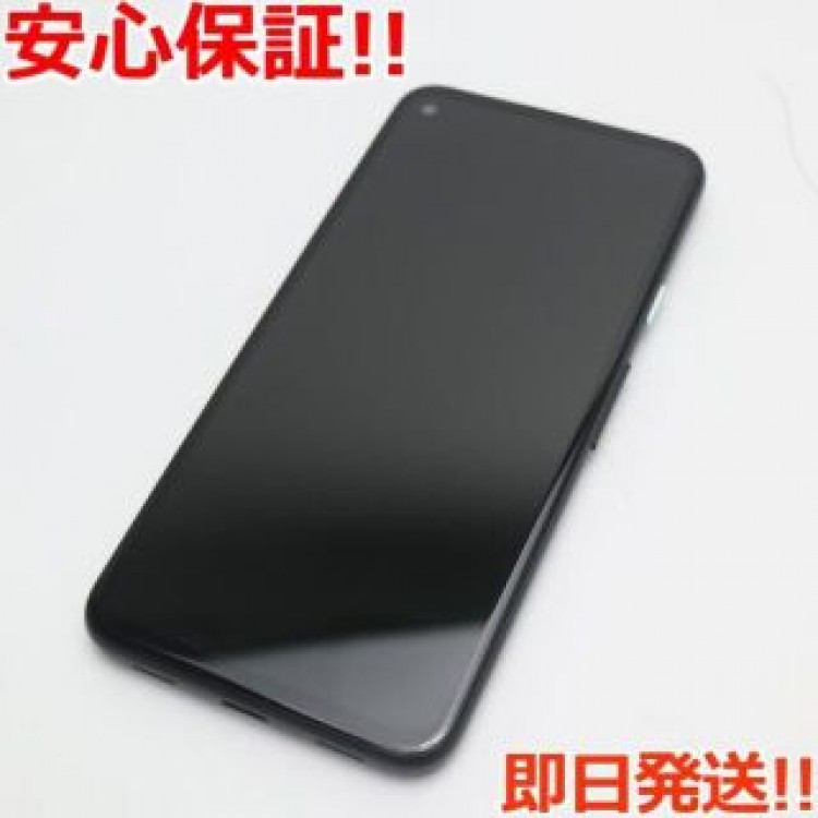新品同様 SIMフリー Google Pixel 4a ブラック