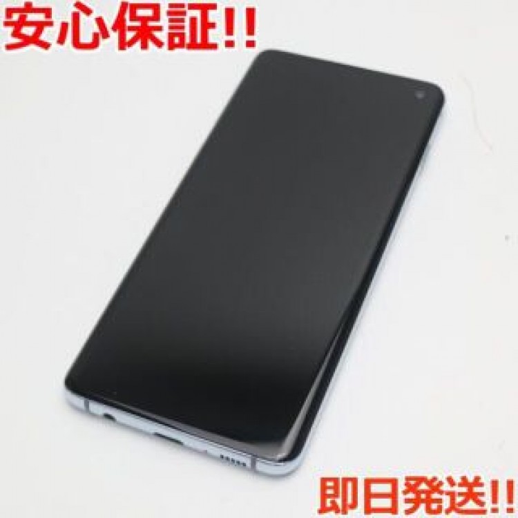 超美品 SCV41 Galaxy S10 プリズムブルー